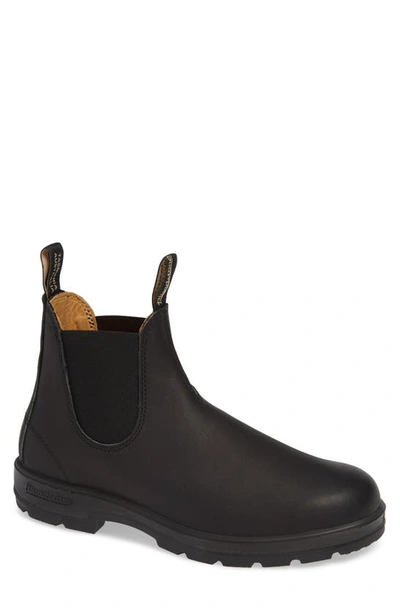 Shop Blundstone Chelsea Boot In Black Leather