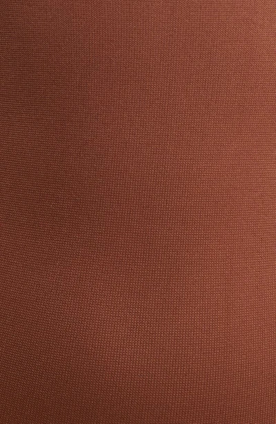 Shapermint Open Bust Shaper Bodysuit In Chocolate