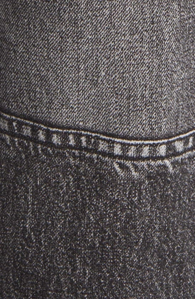 Shop Rag & Bone Miramar Mia Tie Waist Tapered Faux Jean Pants In Black Magic