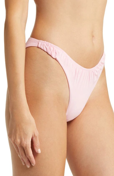 House Of Cb Ruched Bikini Bottoms In Blossom