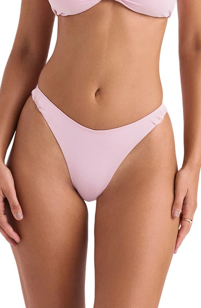 House Of Cb Ruched Bikini Bottoms In Blossom