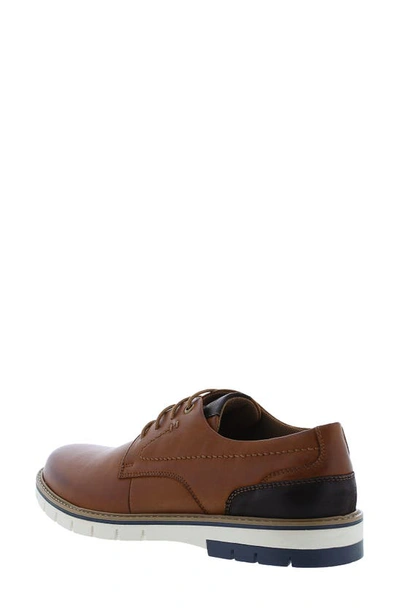 Shop English Laundry Bruce Leather Derby In Cognac
