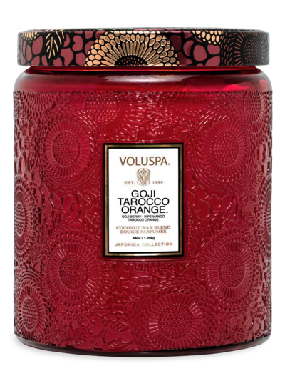 Shop Voluspa Goji Tarocco Orange Luxe Jar Candle