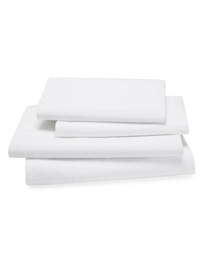 Shop Kassatex Lorimer Twin Fitted Sheet In White
