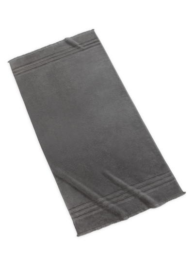 Shop Kassatex Mercer Hand Towel In Grey