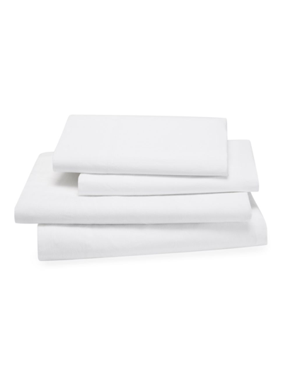 Shop Kassatex Lorimer Bedding Flat Sheet In White