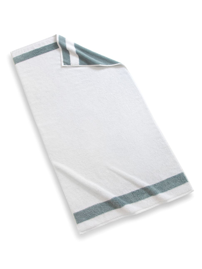 Shop Kassatex Sedona Cotton Wash Towel In Blue