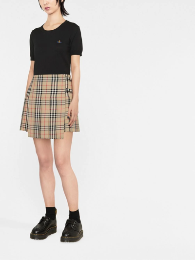 Vivienne Westwood Classic Orb T-shirt In Black