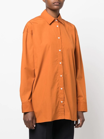 LOULOU STUDIO OVERSIZED BUTTON-UP SHIRT 