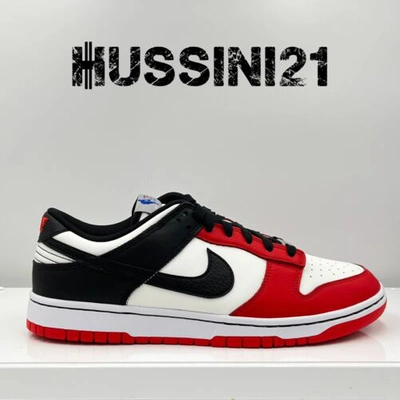 Pre-owned Nike Dunk Low Emb Nba 75th Anniversary Chicago Eu 44 Us 10