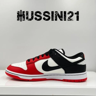 Pre-owned Nike Dunk Low Emb Nba 75th Anniversary Chicago Eu 44 Us 10