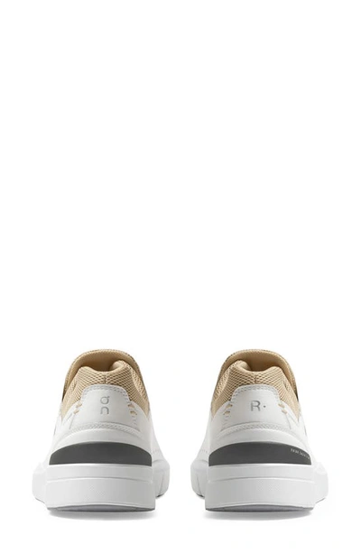 Shop On The Roger Advantage Tennis Sneaker In White/ Sand