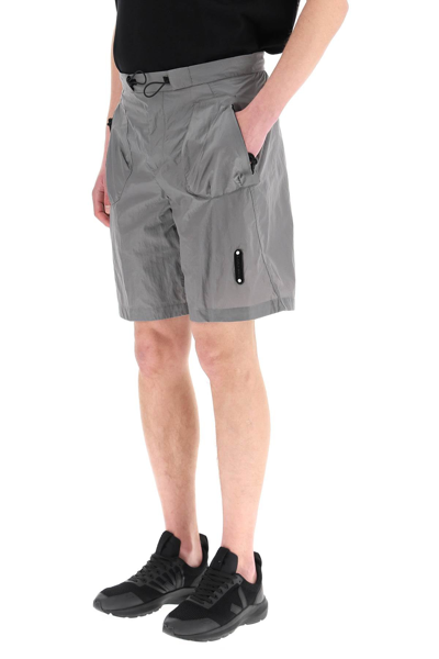 A-cold-wall* A Cold Wall Portage Nylon Shorts In Grey
