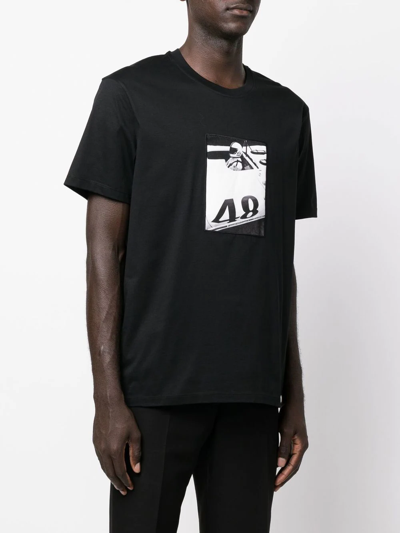 Shop Limitato Photograph-print T-shirt In Black