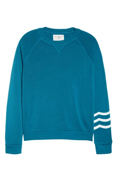 Shop Sol Angeles Essential Pullover In Teal