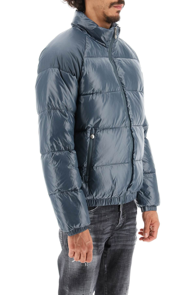 Shop Pyrenex 'vintage Mythic' Short Down Jacket In Grey