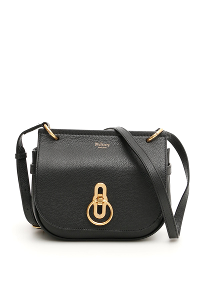 Shop Mulberry Amberley Small Bag In Black