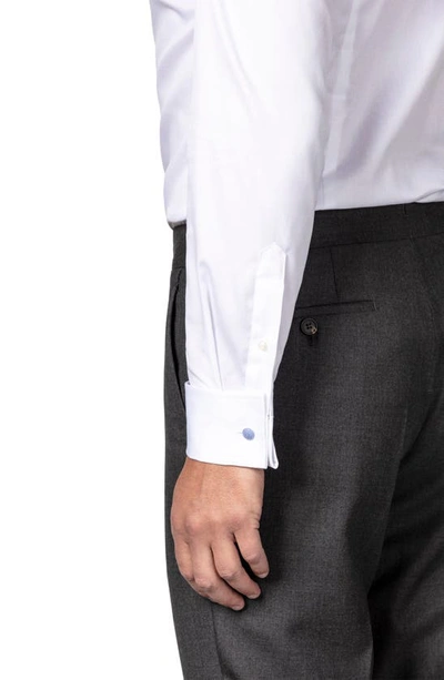 Eton Slim Fit Signature Twill Dress Shirt In White