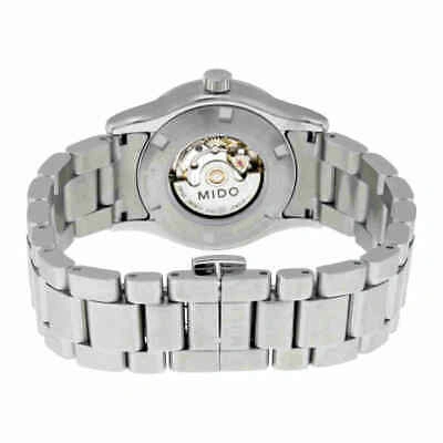 Pre-owned Mido Multifort Automatic Silver Dial Ladies Watch M005.007.11.036.00