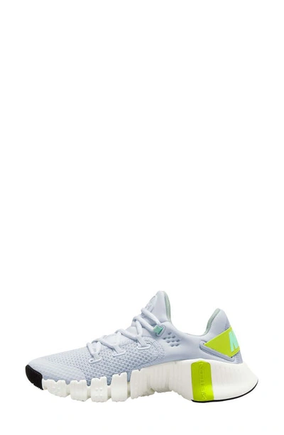 Shop Nike Free Metcon 4 Training Shoe In Football Grey/ Black/ Green