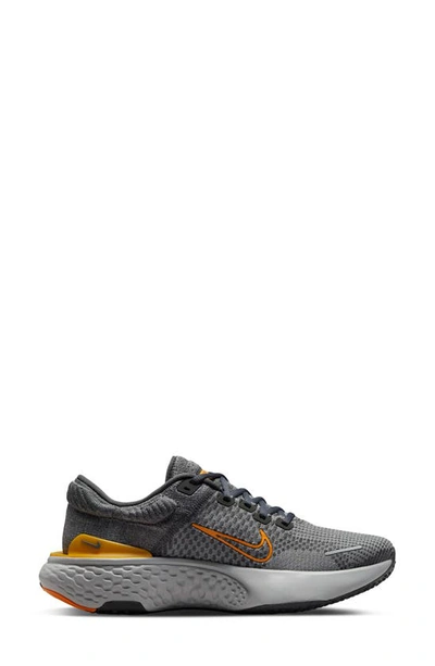 Shop Nike Zoomx Invincible Run Flyknit Running Shoe In Iron Grey/ Kumquat/ Grey
