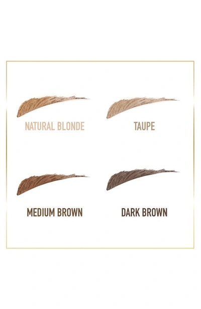 Too Faced Brow Wig Brush On Eyebrow Gel Dirty Blonde 0.19 oz / 5.5 ml In Dirty Blonde