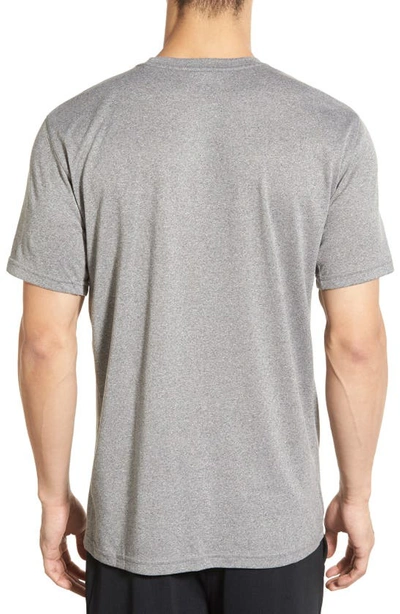 Shop Nike Legend 2.0 Dri-fit Training T-shirt In Carbon Heather/ Black