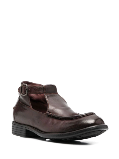 Shop Officine Creative Calixte Low-heel Loafers In Brown