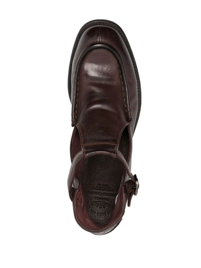 Shop Officine Creative Calixte Low-heel Loafers In Brown