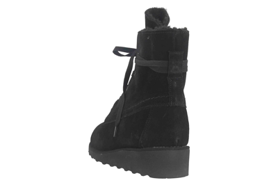 Pre-owned Bearpaw Stiefel Krista Solids Black Ii Damenschuhe Übergrössen Schwarz