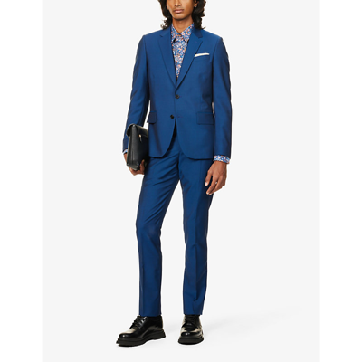 Shop Paul Smith Ps Tailor Fit 2 Button Suit In Blue