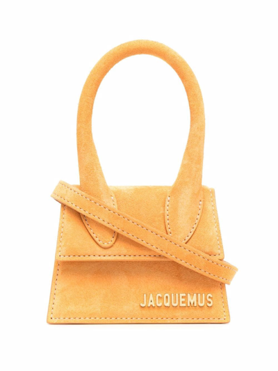 Shop Jacquemus Women Le Chiquito Bag In 750 Orange