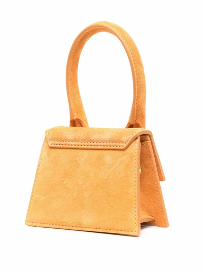 Shop Jacquemus Women Le Chiquito Bag In 750 Orange