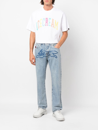 Shop Icecream Jeans Clear Blue