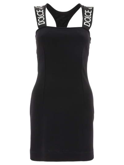 Shop Dolce E Gabbana Women's Black Other Materials Dress