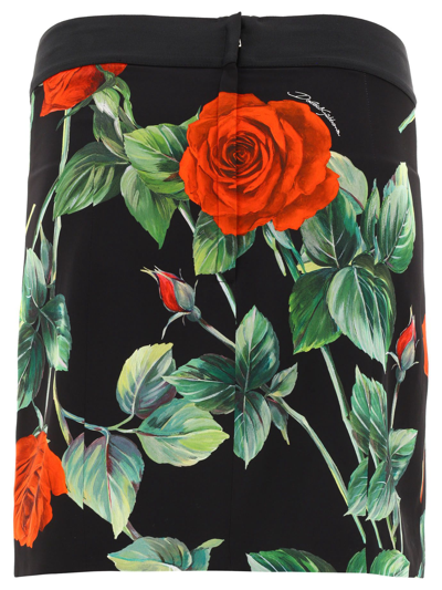 Shop Dolce E Gabbana Women's Black Other Materials Skirt