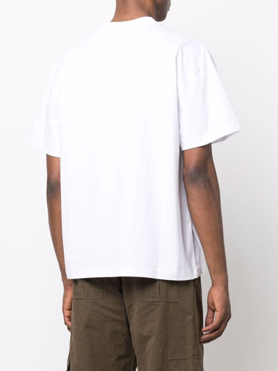 Shop Jacquemus Unisex Le Tshirt Tableau T-shirt In White