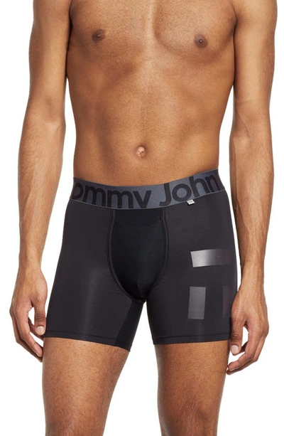Shop Tommy John 2-pack 360 Sport 4-inch Hammock Pouch™ Boxer Briefs In Black Double