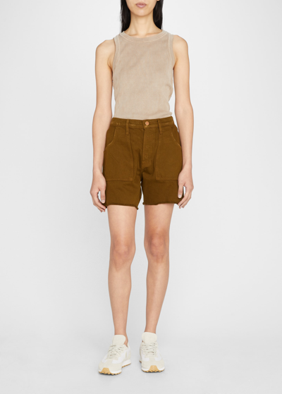 Shop Citizens Of Humanity Isabel Rib Tank Top In Sandatlas