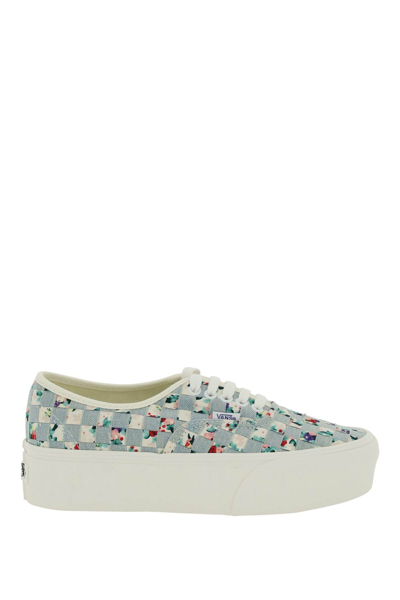 Shop Vans Woven Authentic Stackform Sneakers In Multi-colored