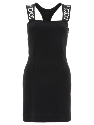 Shop Dolce E Gabbana Women's  Black Other Materials Dress