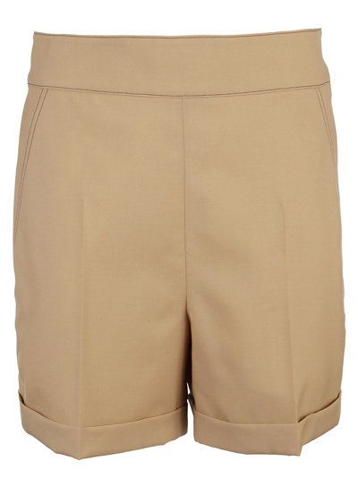 Shop Marni Women's  Beige Viscose Shorts
