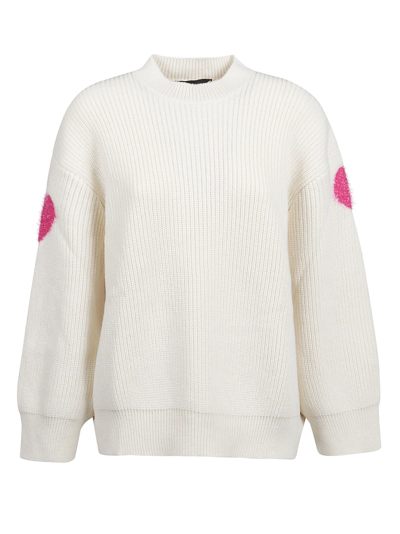 Shop Barrow Women's  White Other Materials Sweater