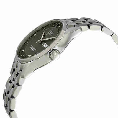 Pre-owned Mido Belluna Automatic Diamond Black Dial Men's Watch M0014311106692