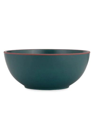 Shop Nambe Taos Deep Stoneware Serving Bowl In Jade