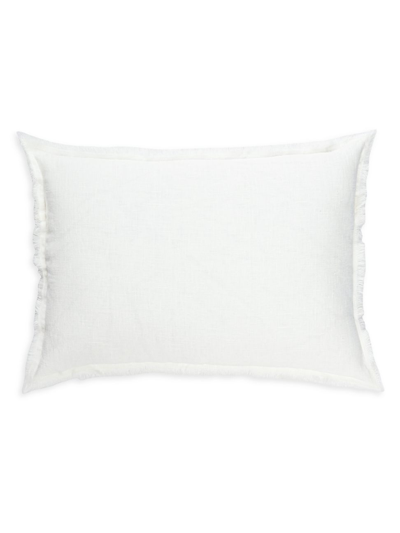 Shop Anaya So Soft Linen Pillow In White