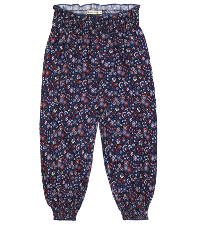 The New Society Felicity Corduroy Cotton Pants In Felicity Liberty Print
