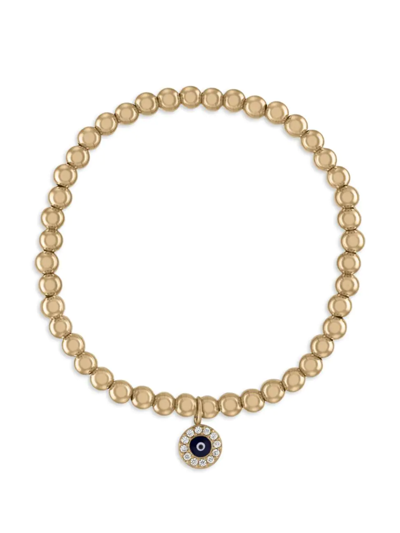Shop Alexa Leigh Women's Protection 14k Gold-filled & Cubic Zirconia Bracelet
