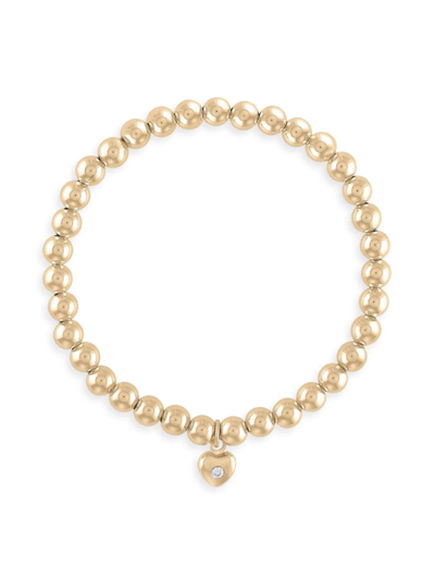 Shop Alexa Leigh Women's Sweetheart 14k Gold-filled Beaded Bracelet