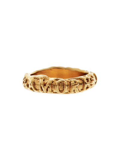 Shop Alighieri Women's Amore 24k-gold-plated Ring